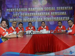 Rutan Kelas I Medan Ikuti Pengarahan Direktur Jenderal Pemasyarakatan Secara Virtual